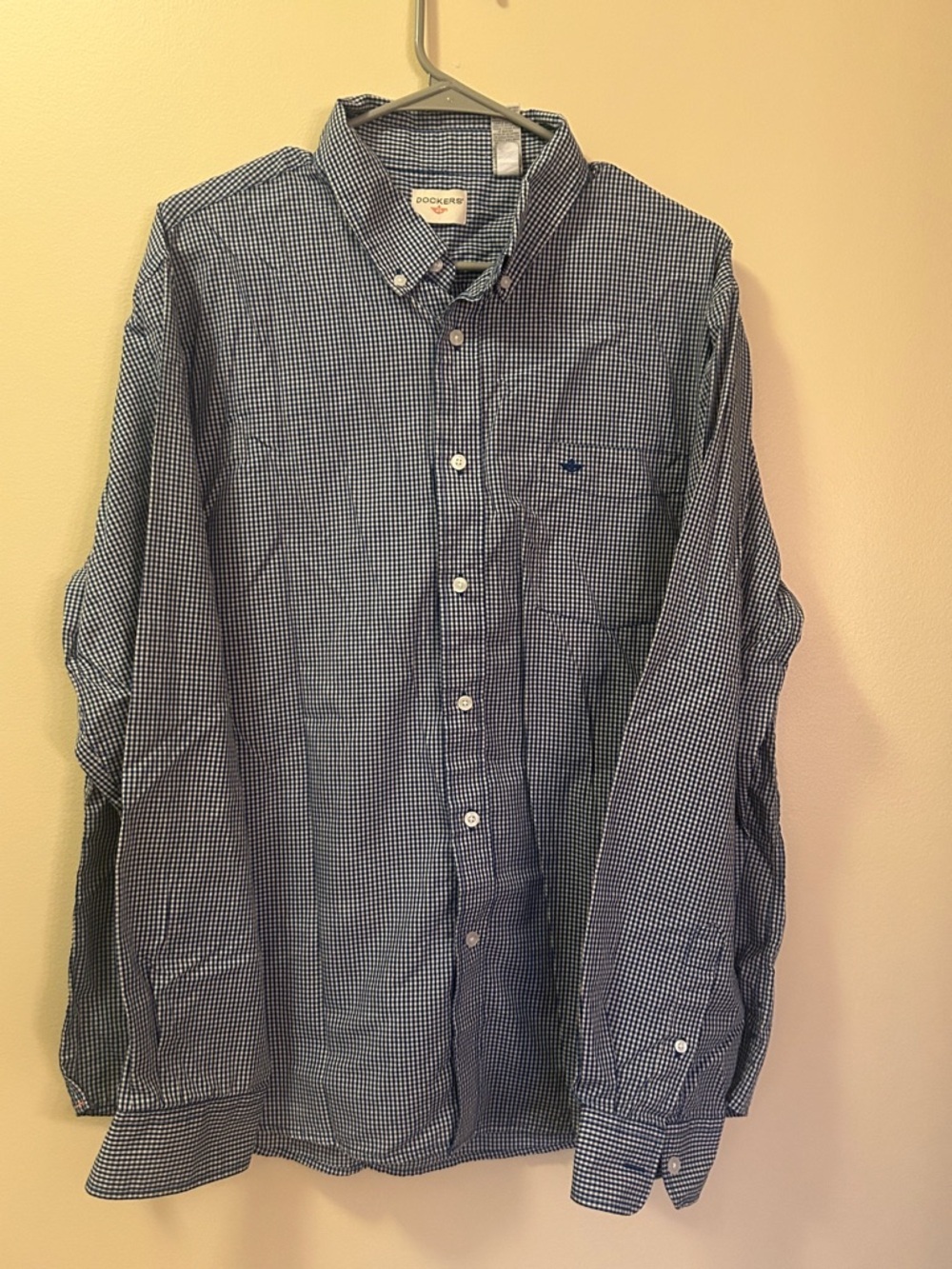 Dockers Men’s XL Dress Shirt | Button Down | Business Casual | Long Sleeve